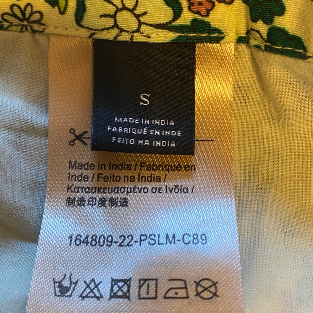 Scotch & Soda x Free People Skirt Women's Green Floral Wrap Midi Small - Picture 9 of 10